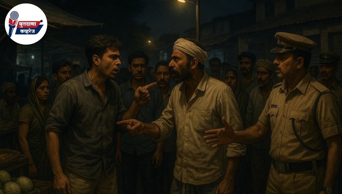 तू दगड लावू नको, इथून निघून जा,आता लगेच याला जीवाने सोडत नाही! असे म्हणत म्हणत डोक्यात लोखंडी रॉड ने जोरदार.....