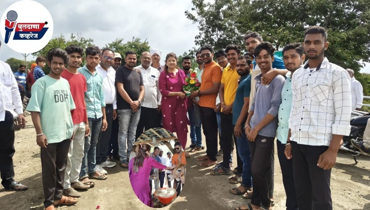 वळती येथे आमदार सौ. श्वेताताई महाले पाटील यांच्या हस्ते गोमातेची पूजा, २२ जुलै देशी गोवंश संरक्षण व संवर्धन दिन म्हणून साजरा केला जाणार