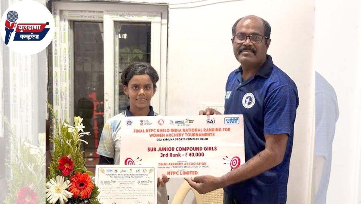 बुलढाण्याच्या प्रांजल नरवाडेचे राष्ट्रीय खेलो इंडिया स्पर्धेत देदीप्यमान सुयश