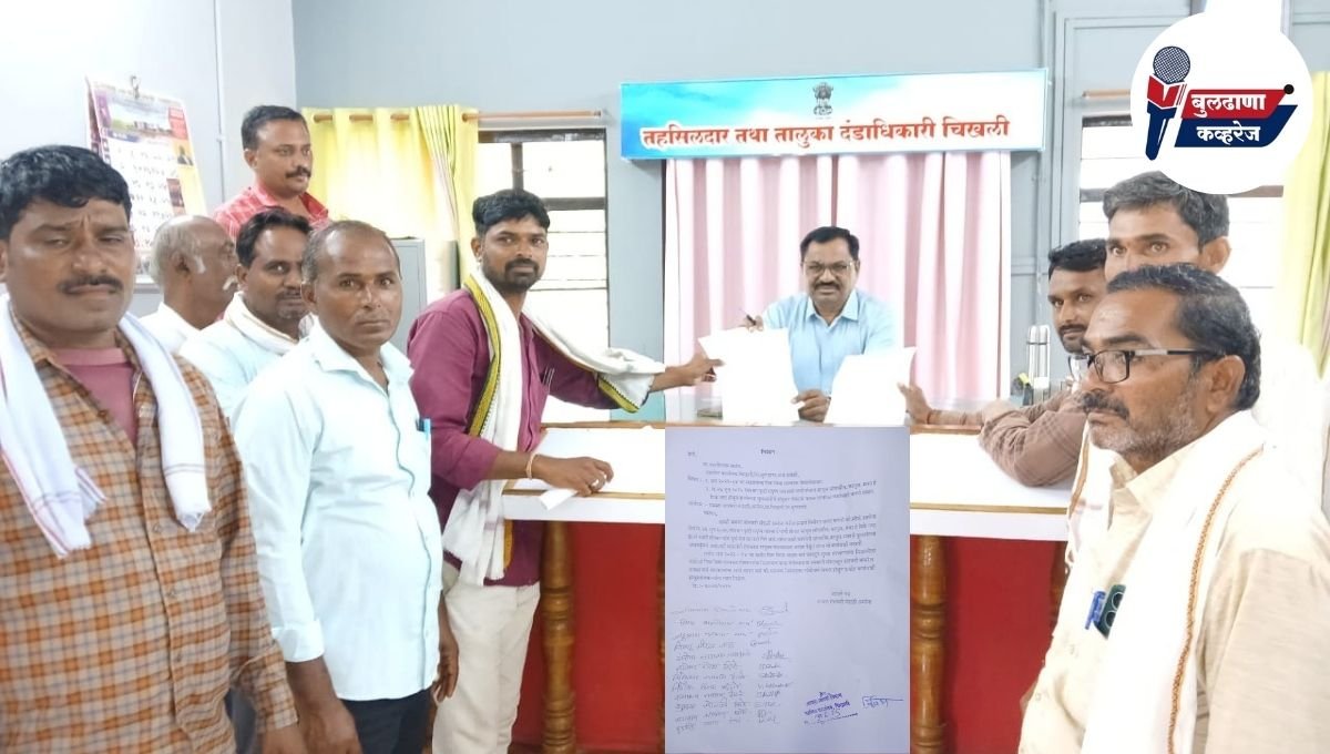 अमोन्यातील शेतकऱ्यांची तहसील कार्यालयात धडक; अतिवृष्टी आणि न्यूजीवूड कंपनीच्या फसवणुकीवर तात्काळ मागितली मदत!