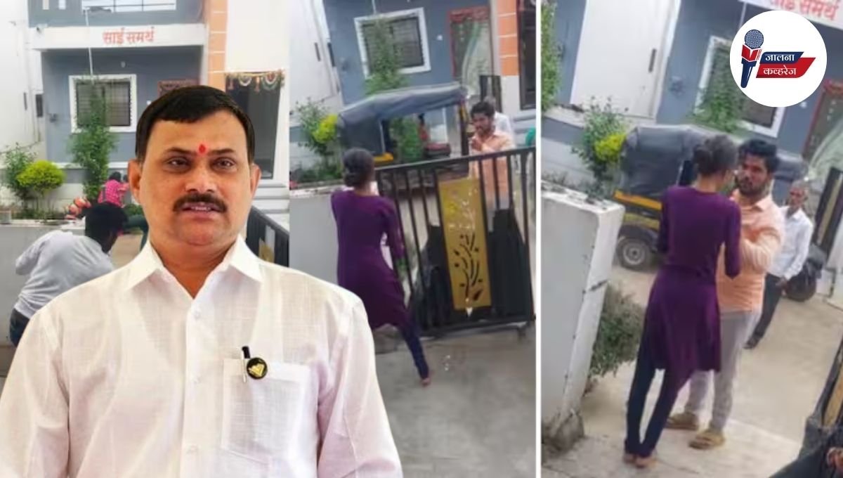 जालना जिल्हा रुग्णालयात आमदार नारायण कुचे यांनी घेतली पीडित कुटुंबाची भेट