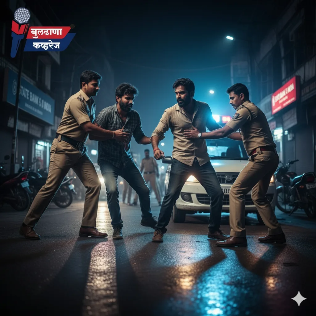 parprantiy-chorte-kamgaonखामगावात परप्रांतीय अट्टल चोरटे जेरबंद! रात्रीच्या गस्तीवर पोलिसांच्या हाती लागले.